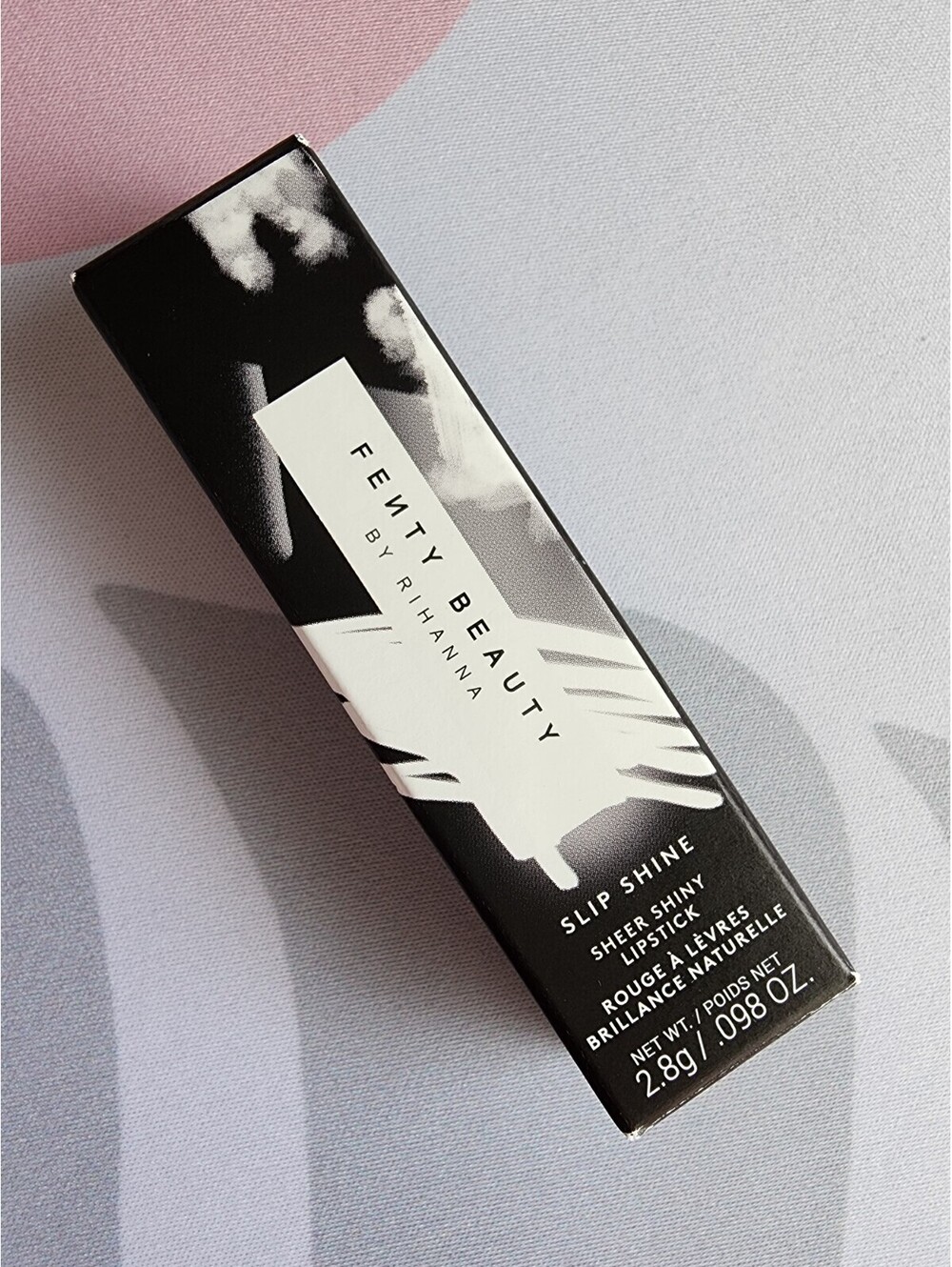 Fenty Beauty Slip Shine Sheer Shiny Lipstick Quartz Candy 01 Discontinued